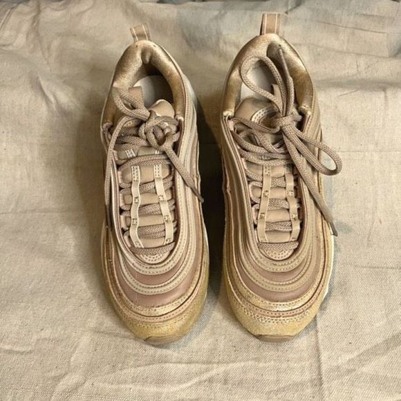 Nike Air Max 97 Gold Women’s 8.5 - Picture 1 of 6